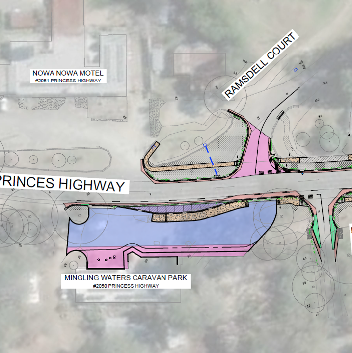 Princes Highway East Nowa Nowa Road Safety Program, VIC